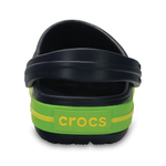 Детские сабо Crocs Crocband Navy/Volt Green