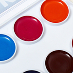 Акварель 12 цветов ErichKrause Jolly Friends , с палитрой и кистью в коробке