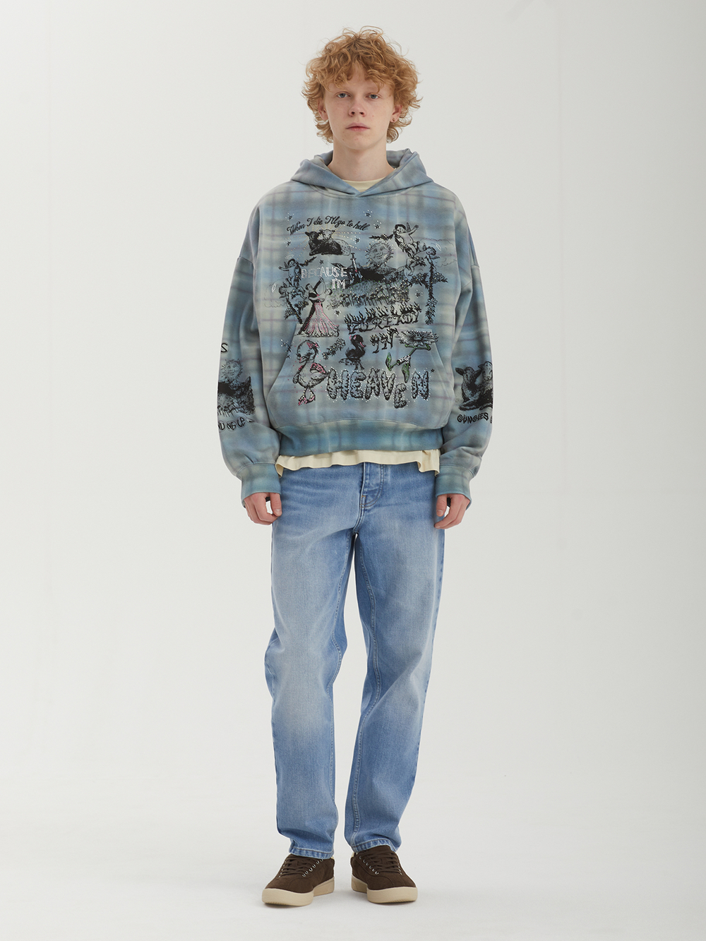Мужская Толстовка Already In Heaven Plaid