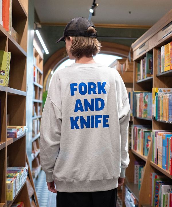 Толстовка F&K меланж серая - фото 2