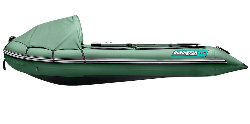 Лодка ПВХ Gladiator Active C330AL с алюминиевым полом -