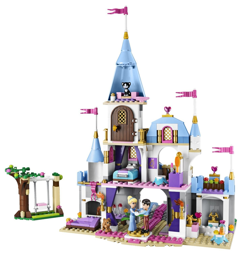 LEGO Disney Princess: Золушка на балу в королевском замке 41055 — Cinderella's Romantic Castle — Лего Принцессы Диснея