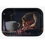 Поднос жестяной Кофе 23,3*1,5*34,3