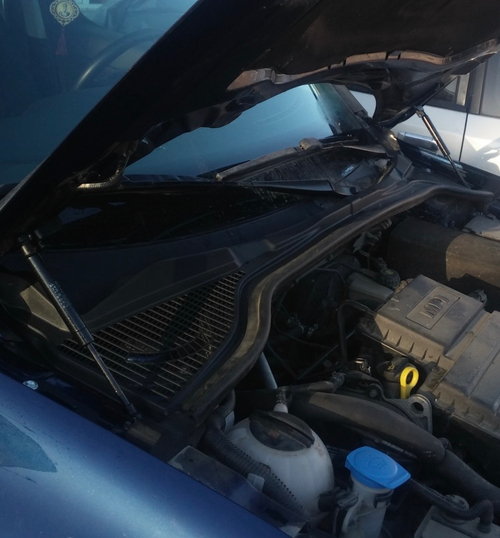 Газовые упоры капота штатные для Skoda Yeti 2014- , 2 шт., 5LU823359