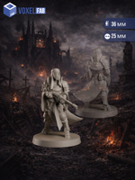 Святой Бастион Новая Антиохия миниатюры для настольных игр РНИ, Trench Crusade