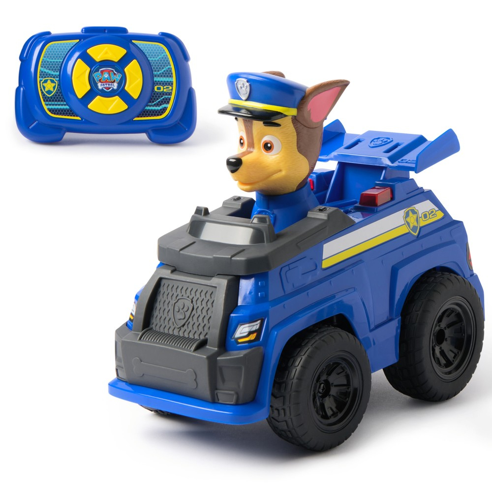 Psi Patrol - Дистанционно управляемый радиоуправляемый автомобиль CHASE с светодиодами LED 6073298