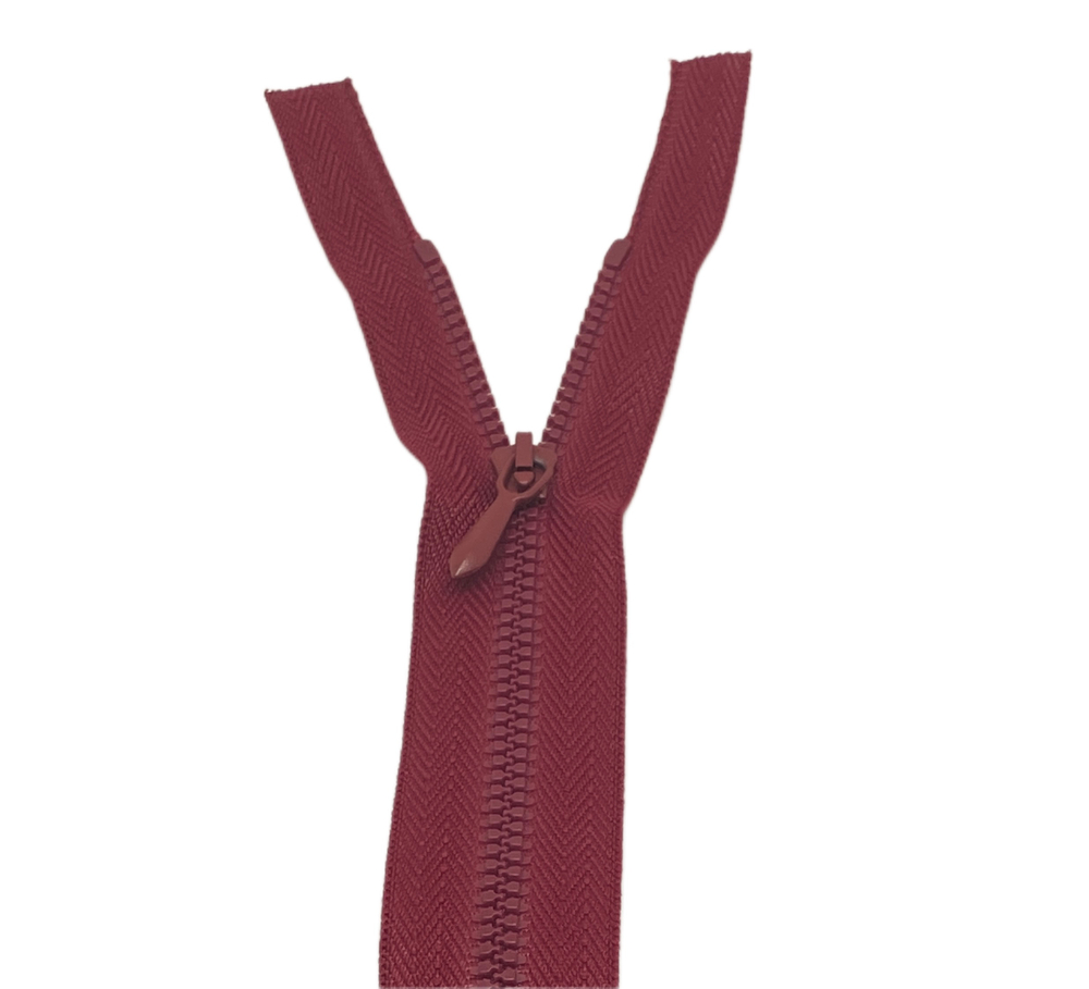Застежка молния разъемная т-4 35см вишневый