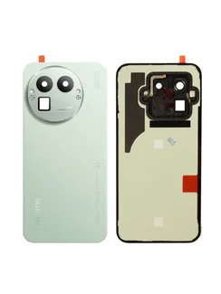 Задняя крышка для Realme GT 8 Pro зеленая (Green) со стеклом камеры