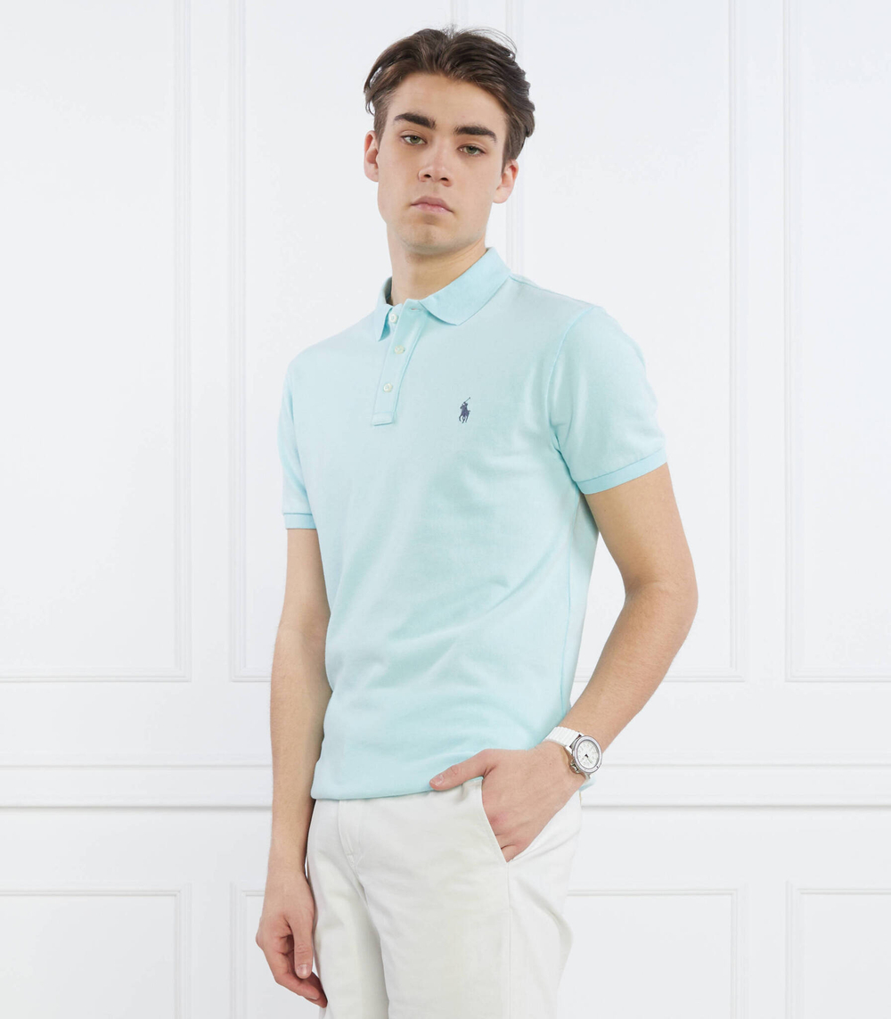 Поло POLO RALPH LAUREN - бирюзовый(710660897)