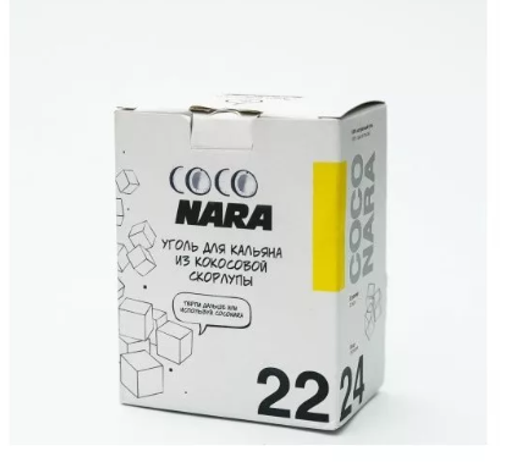 Уголь Coco Nara 24 кубика 22 мм