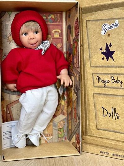 Кукла для девочки мягконабивная 38см Гестито (12036)