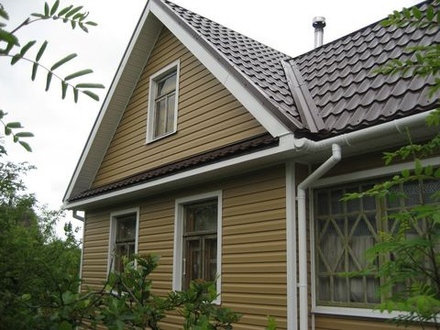 Сайдинг Docke PREMIUM Ко­ра­бель­ный брус Карамель D4.5D 3,6м 0,84м2