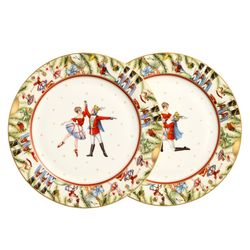 НАБОР ТАРЕЛОК ОБЕДЕННЫХ LEFARD "ЩЕЛКУНЧИК" 2 ШТ. 27 СМ (КОР=9НАБ.)