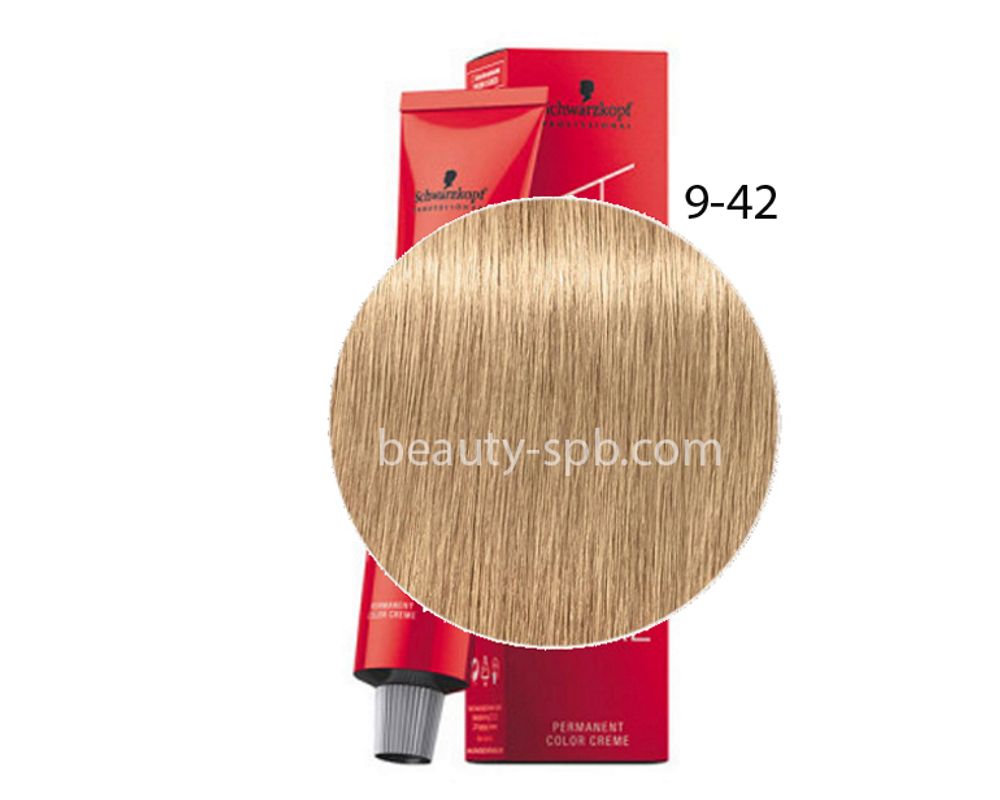 Schwarzkopf Professional краска для волос Игора Royal цвет 9-42 Блондин бежевый пепельный 60мл