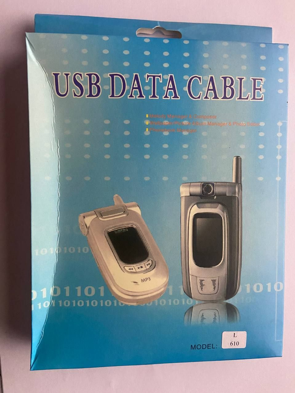 ДАТА КАБЕЛЬ USB data cable L 610 + CD