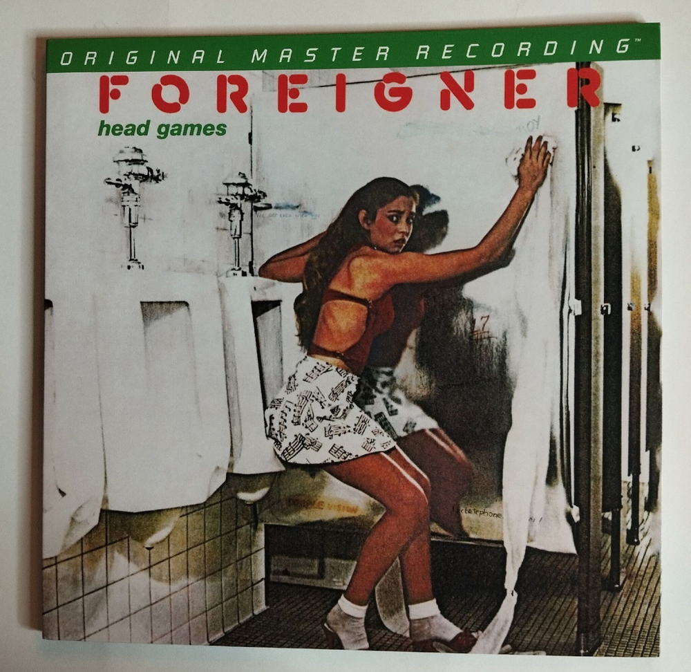 Винтажная виниловая пластинка LP Foreigner Head Games (USA 2013) (Original Master Recording)