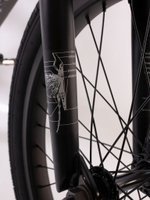 Велосипед BMX Tech Team Grasshopper 20"х20,8"  2024 серый