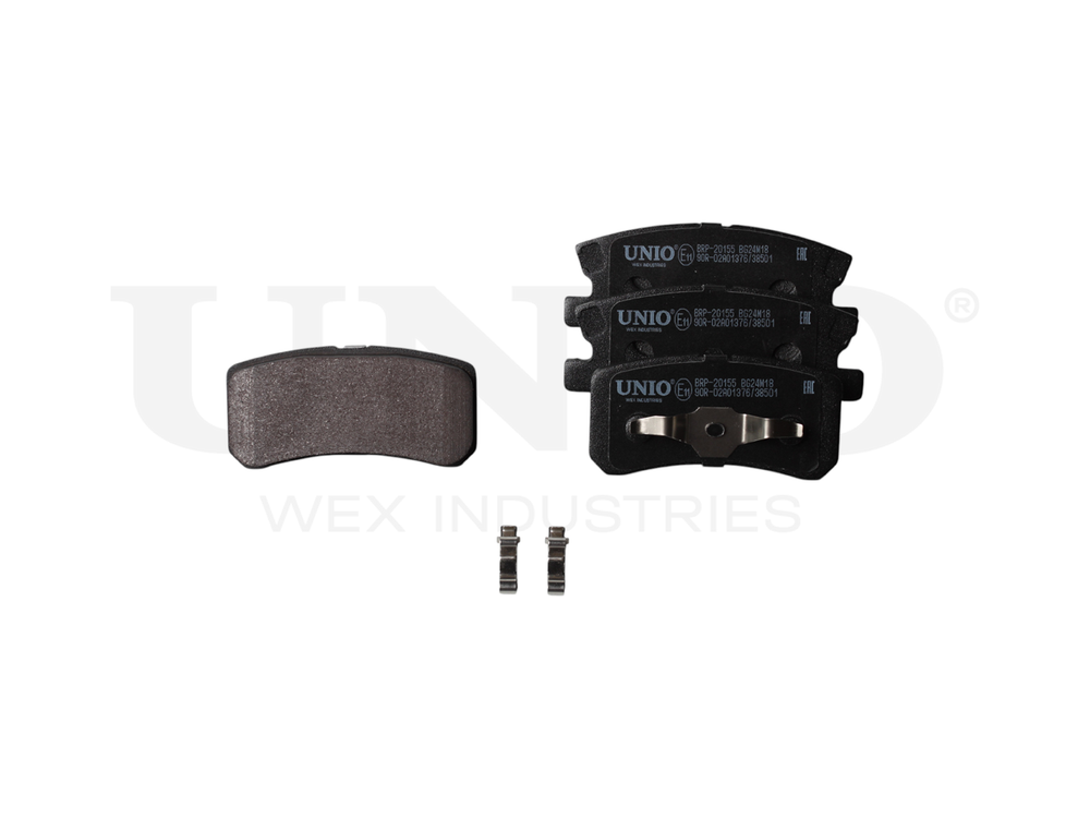 Колодки тормозные диск. задние UNIO BRP-20155