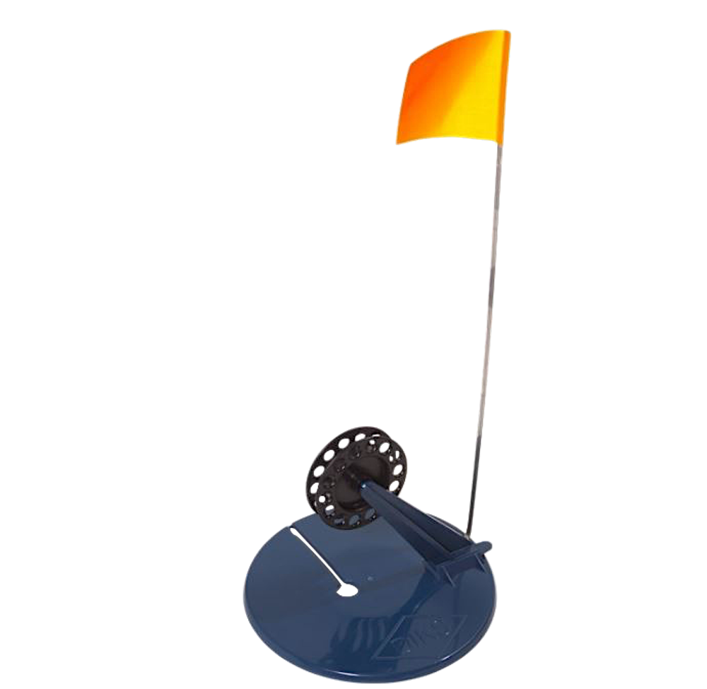 Жерлицы зимняя на подставке DIKS оснащенная d-200мм Катушка 80мм