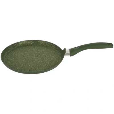 Сковорода блинная 240мм с ручкой, АП (Malachite), линия «Trendy style»
