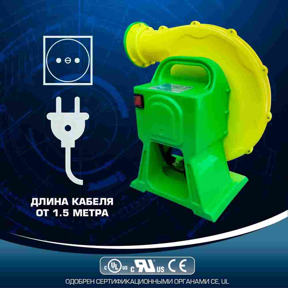 Насос/компрессор/нагнетатель для надувных батутов и конструкций, JSB J-6E/FJ2-38C AeroDrive 1100 W