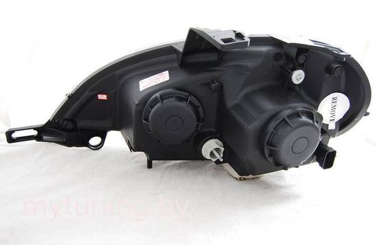 Передние фары Mercedes ML W163 daylight black