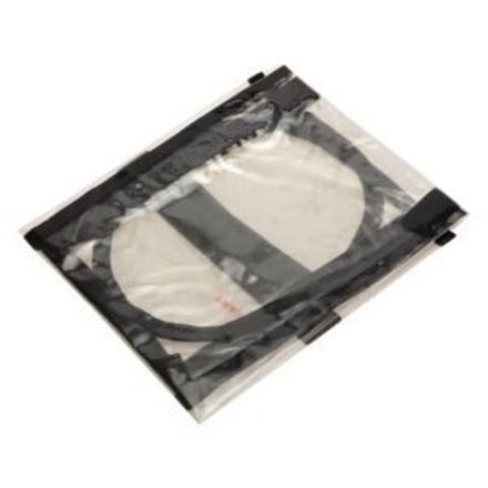 Накидка защитная на спинку переднего сиденья (60х50 см) ПВХ, прозрачная