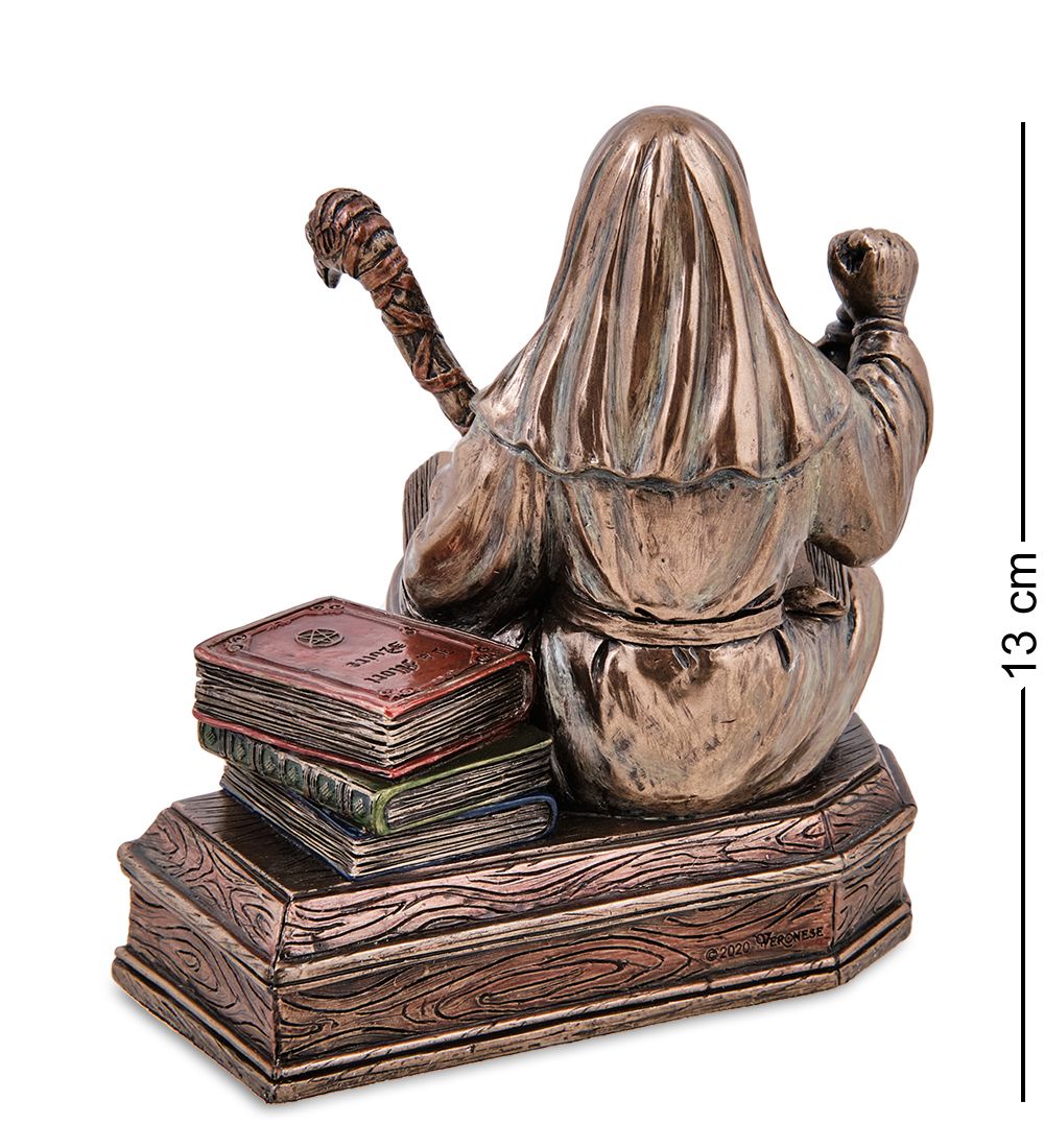 Veronese WS-1274/ 1 Статуэтка в стиле Фэнтези «Чумной доктор - гробовщик»