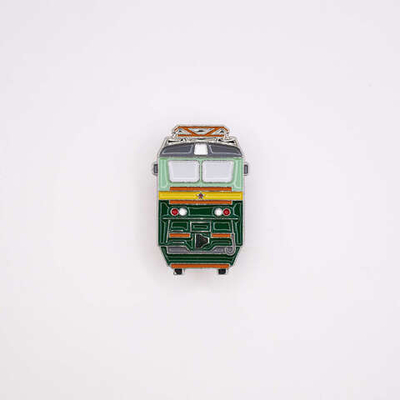 Значок электровоз ЧС7, ЧС8 зеленый