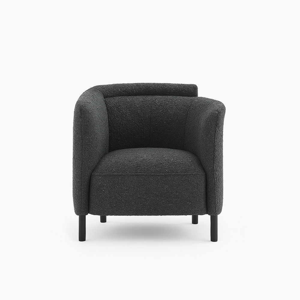 Дизайнерское кресло PETAL букле 229