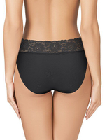 Трусики-слипы с кружевной оторочкой Dolce Micro (Размер: XL) (Цвет: телесный)