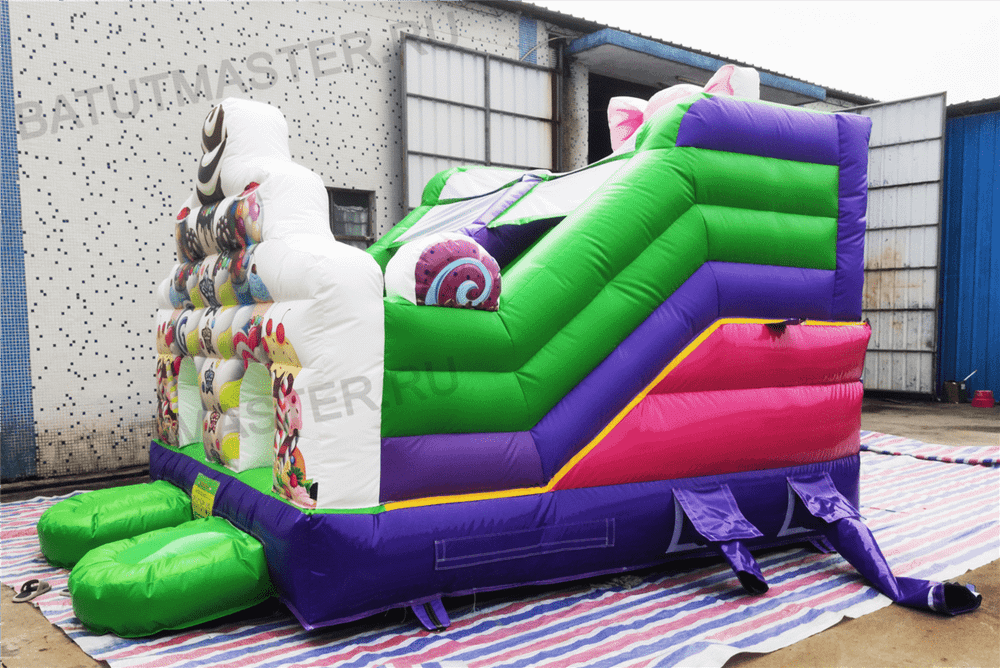 B-15157 Надувная горка "Сладкий замок 3"