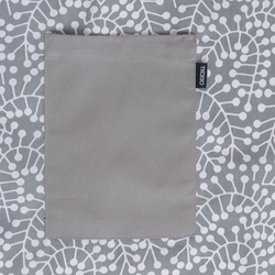 Фартук из хлопка 70х85см Tkano Scandinavian touch Спелая смородина серый