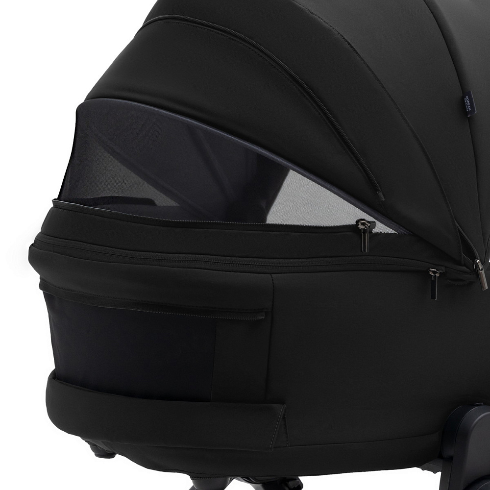 Коляска Agex Prima Pro 3 в 1 с автокреслом i-Team ATG080 Grey APP626 Black (Черный)