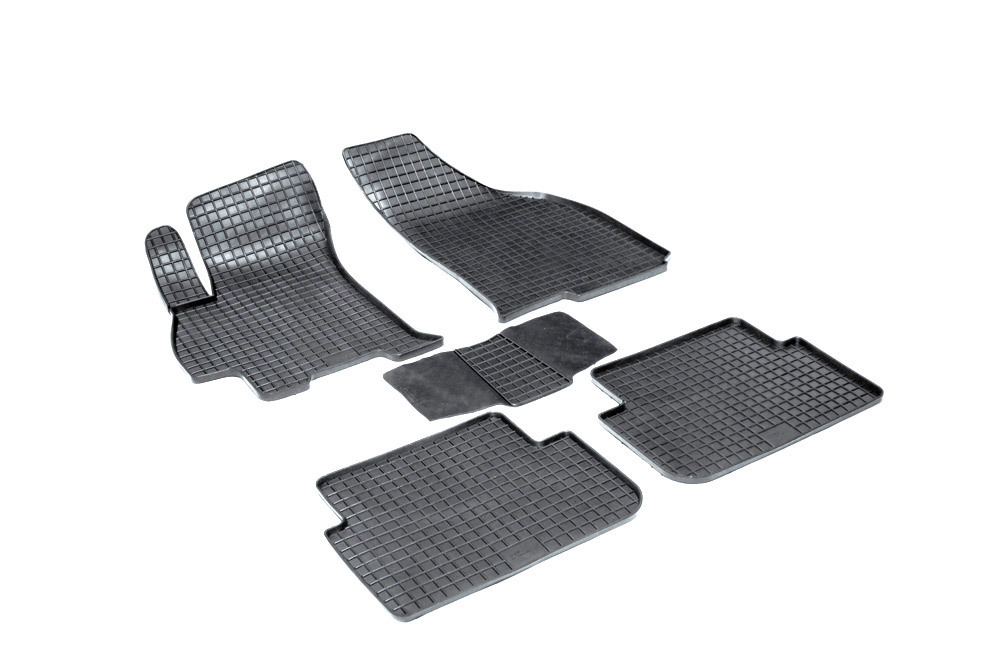Резиновые коврики Сетка для Chevrolet Lanos 2005-2009, Seintex.00204