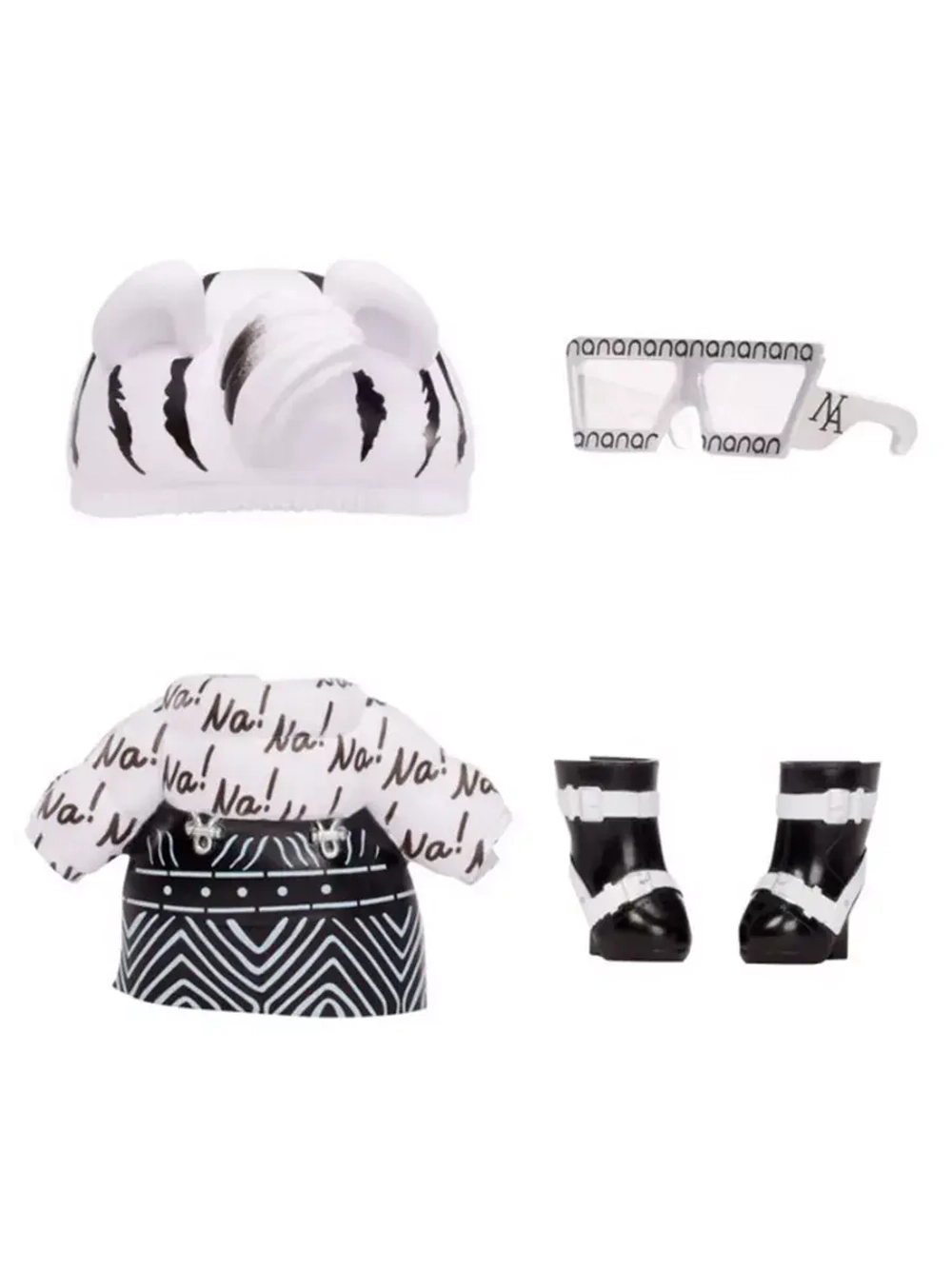 Кукла Na Na Na Fuzzy Surprise Zara Zebra 1 серия