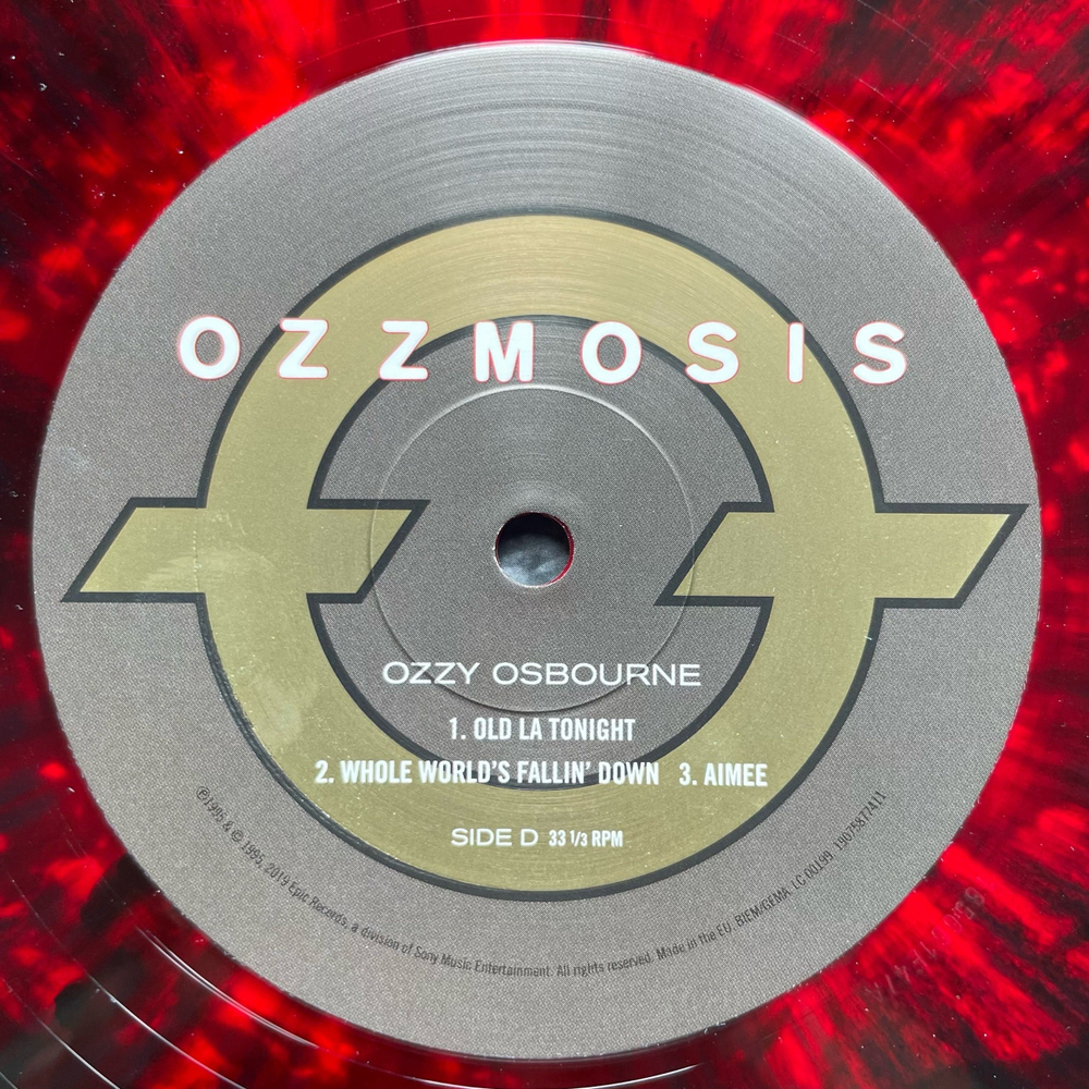 Виниловая пластинка LP Ozzy Osbourne Ozzmosis (Европейский Союз 2019)