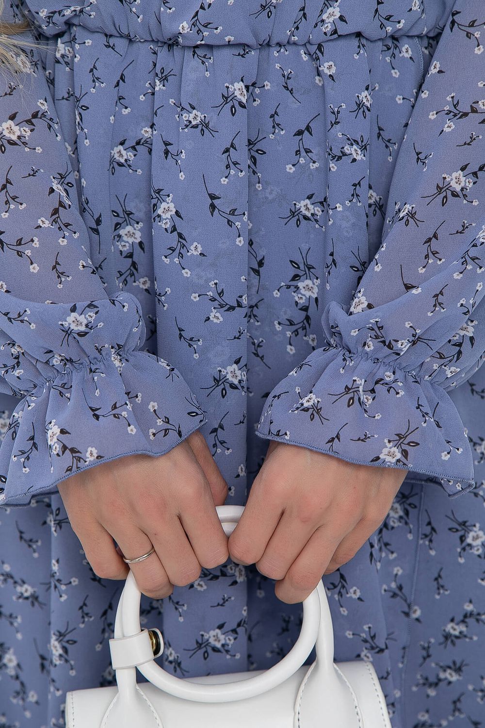 Платье "Весеннее настроение" (голубое) П10180 LT Collection