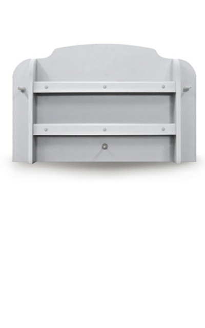 Киевница Веста ЛДСП (ЛДСП т16мм цветной Серый р2750*1830)