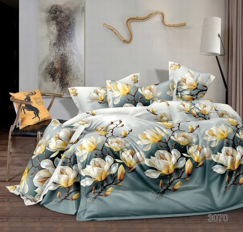 КПБ Дуэт с простыней на рез. 180х200 БЯЗЬ "БР16"