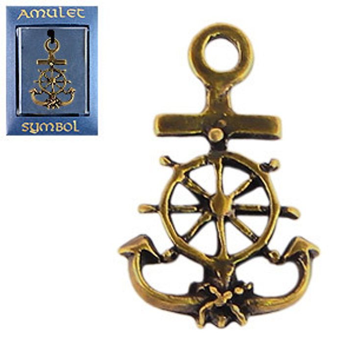Амулет The Cult № 54 Якорь, латунь