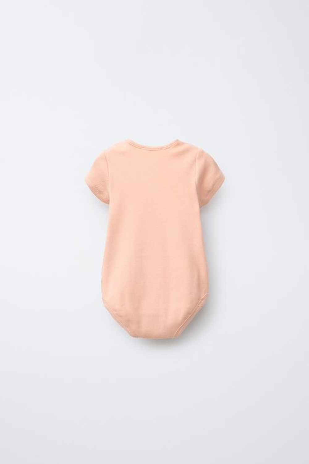 ZARA НАБОР ИЗ ДВУХ БОДИ В ТОНКИЙ РУБЧИК, РОЗОВЫЙ