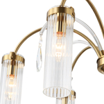 SL1401.303.10 Люстра подвесная ST-Luce Латунь/Латунь, Прозрачный E14 10*40W ЛЮМИНЕРА