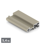 Рамка средняя (5,40 м) шампань матовая SLIMLINE
