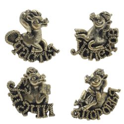 GAEM Магнит "Лошадка", L6,5 W2 H5,5 см, 4в.