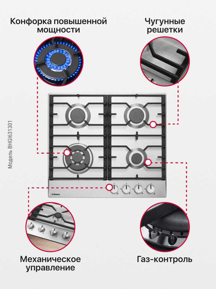 Газовая панель Hansa BHGI631301