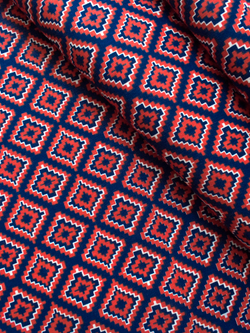 Ткань бязь плательная, рис. "Ромбы", ширина 150 см, арт. 302