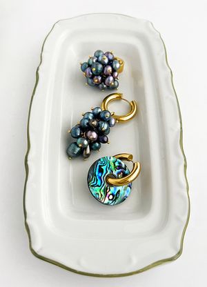 Кольцо Bubble pearl multi