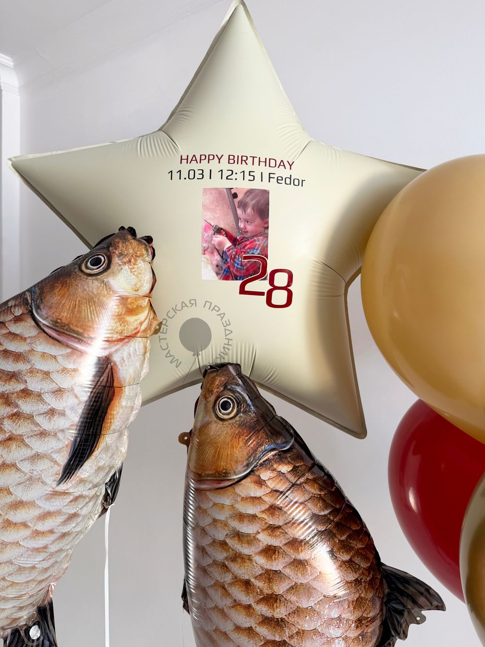 Воздушные шары для него №9050  Изображение3