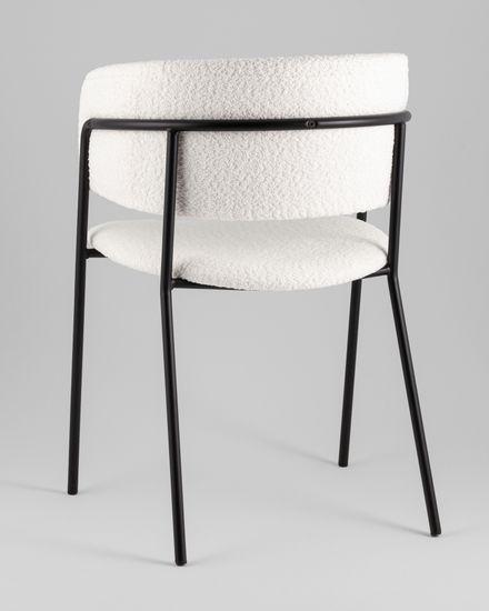 Кресло Нэлли New, букле белый